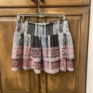 Ramy Brook Multicolor Patterned Mini Skirt